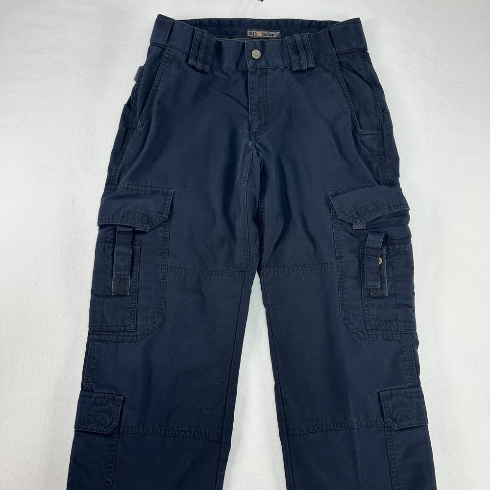 5.11 Tactical Pants Womens 6 Blue Stryke Cargo Ripstop Utility Workwear Security